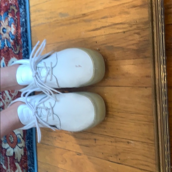 White leather sneakers - clear weather “one-o-one” - Picture 6 of 7